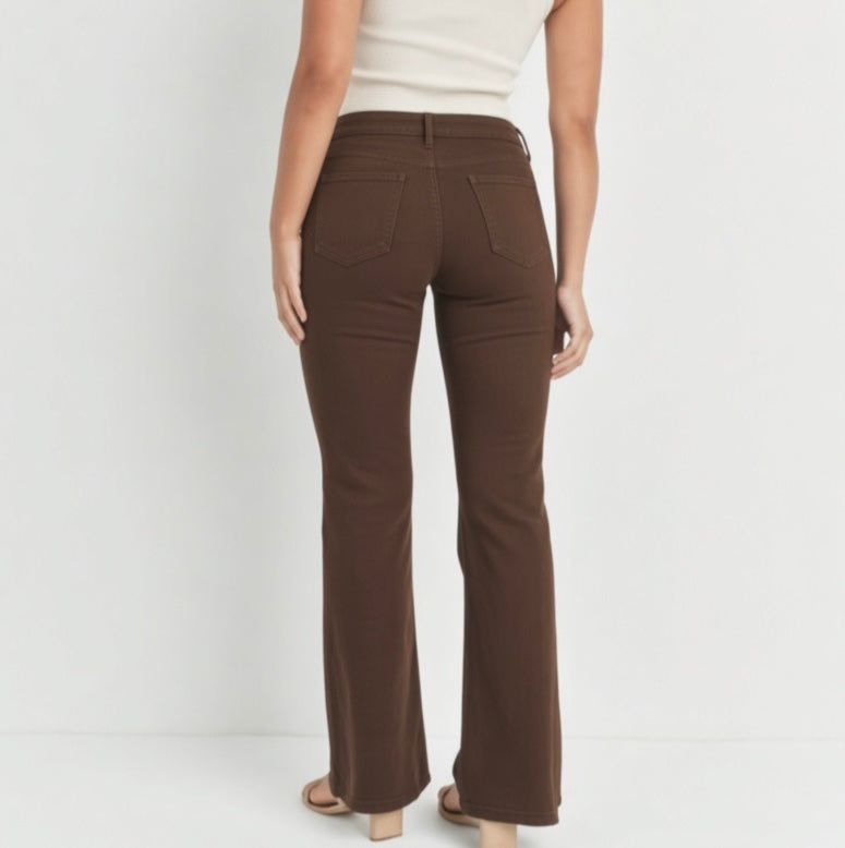 Brown Flare Jeans