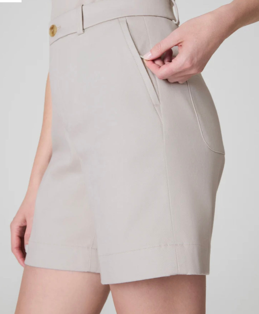 Spanx Bone Twill Shorts